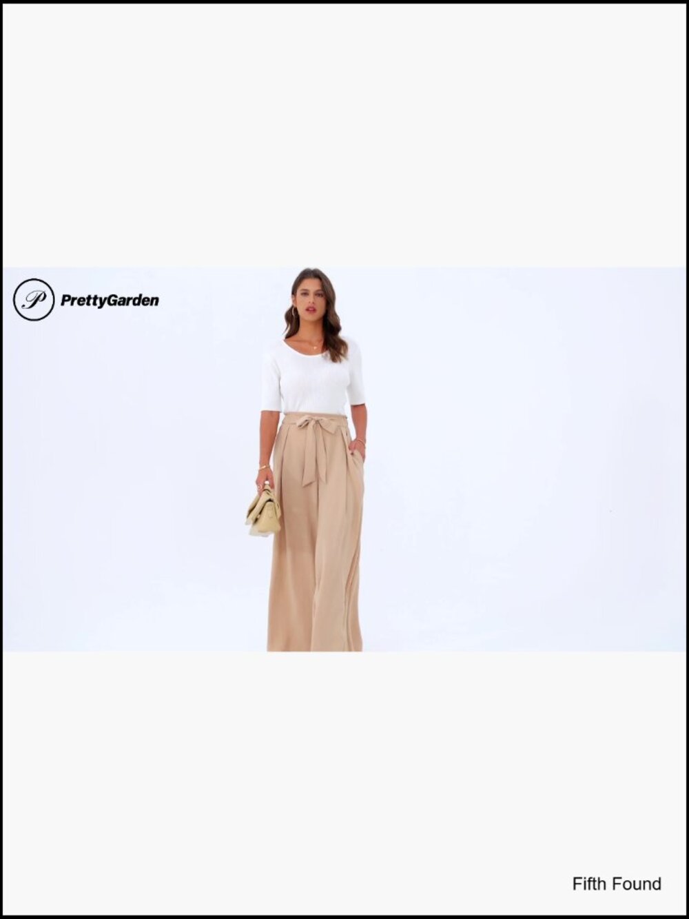 Wide Leg Work Pants High Waisted Loose Palazzo Trouser Summer Business Casual - Picture 7 of 7